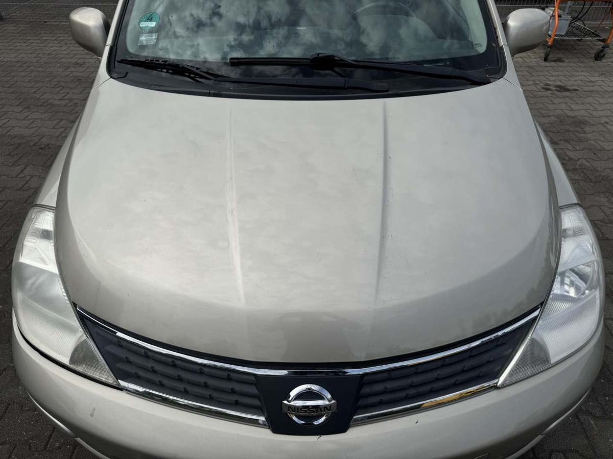 Nissan Tiida original Motorhaube HAB Glazed Almond Bj.2009
